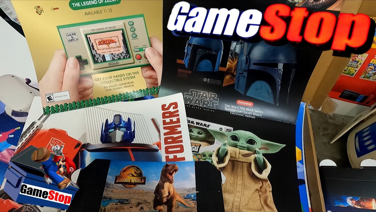 NEW Posters! GameStop Dumpster Dive #114