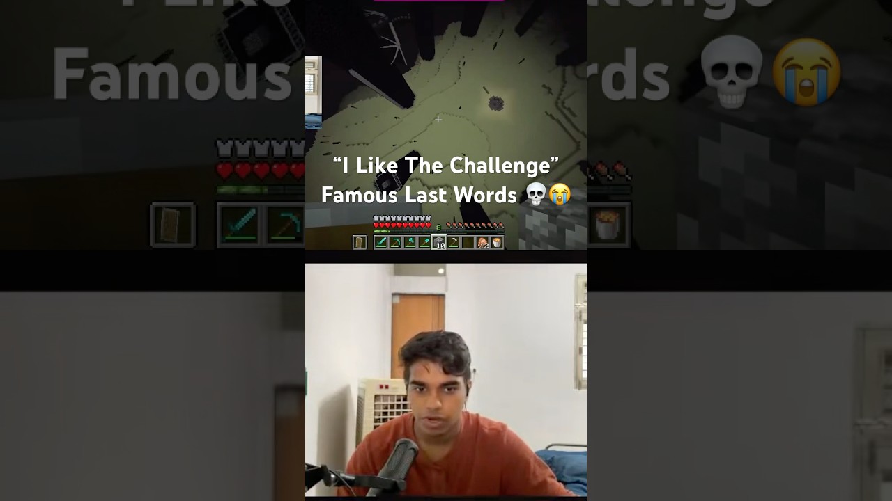RIP, Wait for it 💀😭💀😭 #minecraft #minecraftlive #minecrafthindi #clips #funny #rage #live #irl