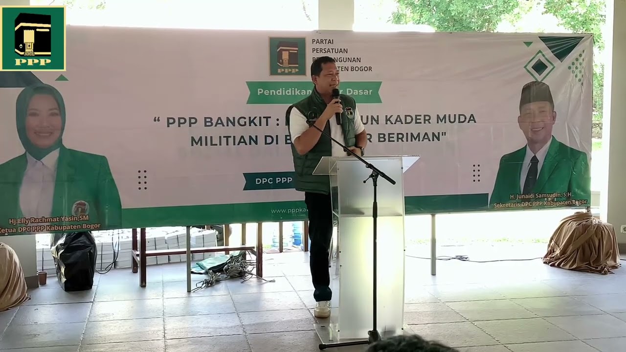 Penutupan Madrasah Kader Partai Angkatan III !!! Begini Kata Sekjen PPP Junaidi Samsudin