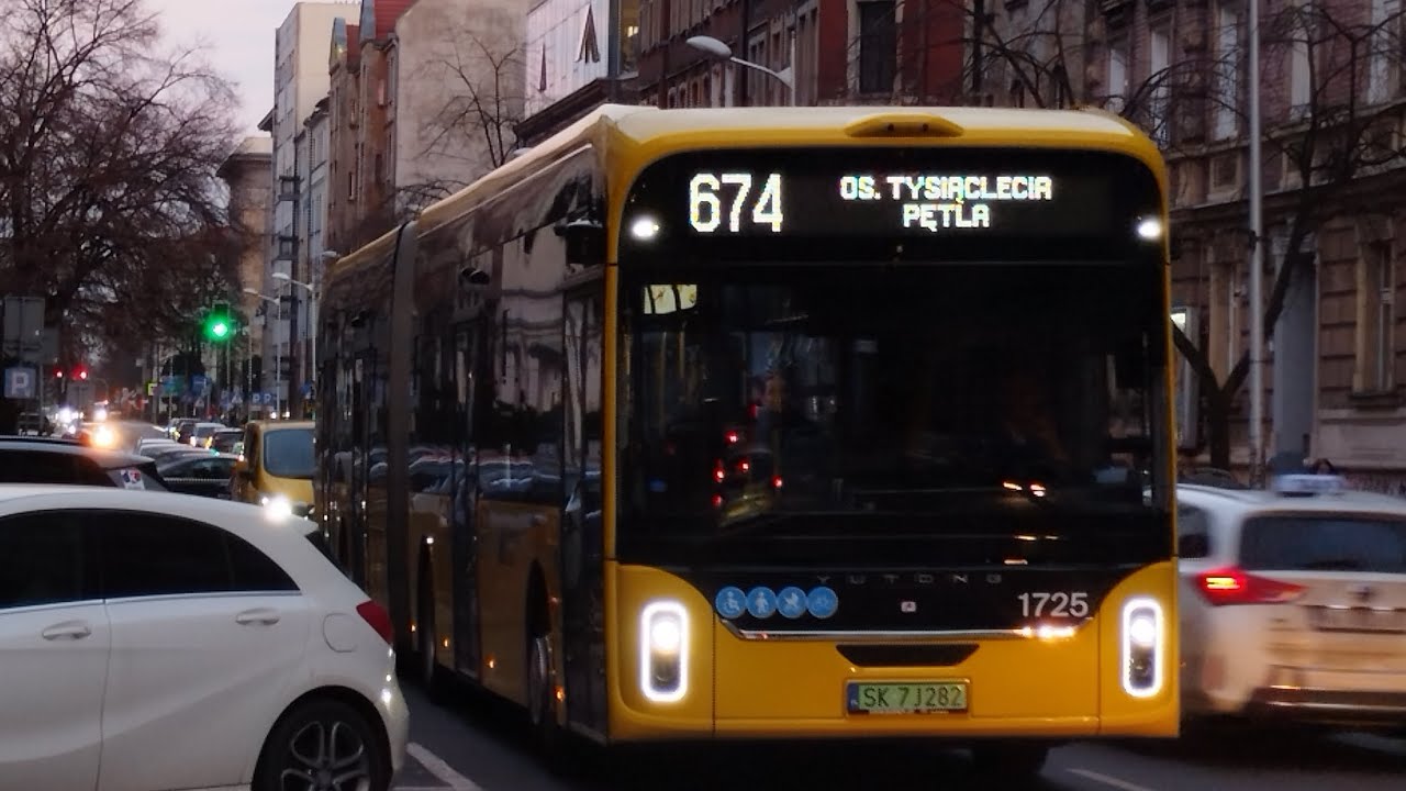 Yutong U18 (ZTM) Matricola 1725 (Katowice)