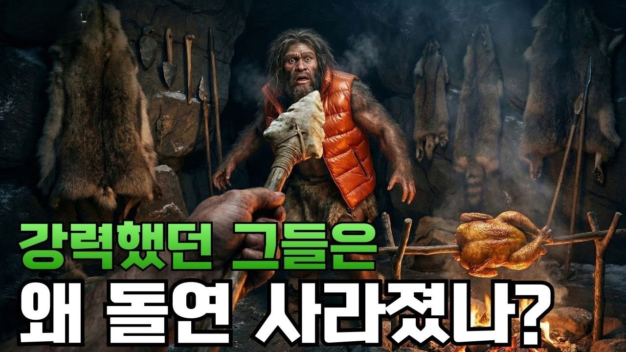 유럽의 동굴을 지배했던 네안데르탈인의 신비로운 '뼈 무기'와 그들이 흔적 없이 사라진 이유에 대한 이야기 | 인류사의 거대한 미스터리#인류역사 #네안데르탈인 #미스터리#뼈무기