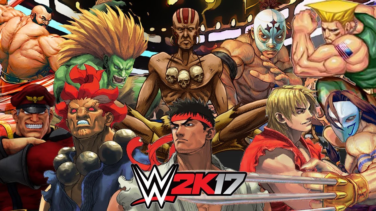 STREET FIGHTER | Royal Rumble WWE 2K17