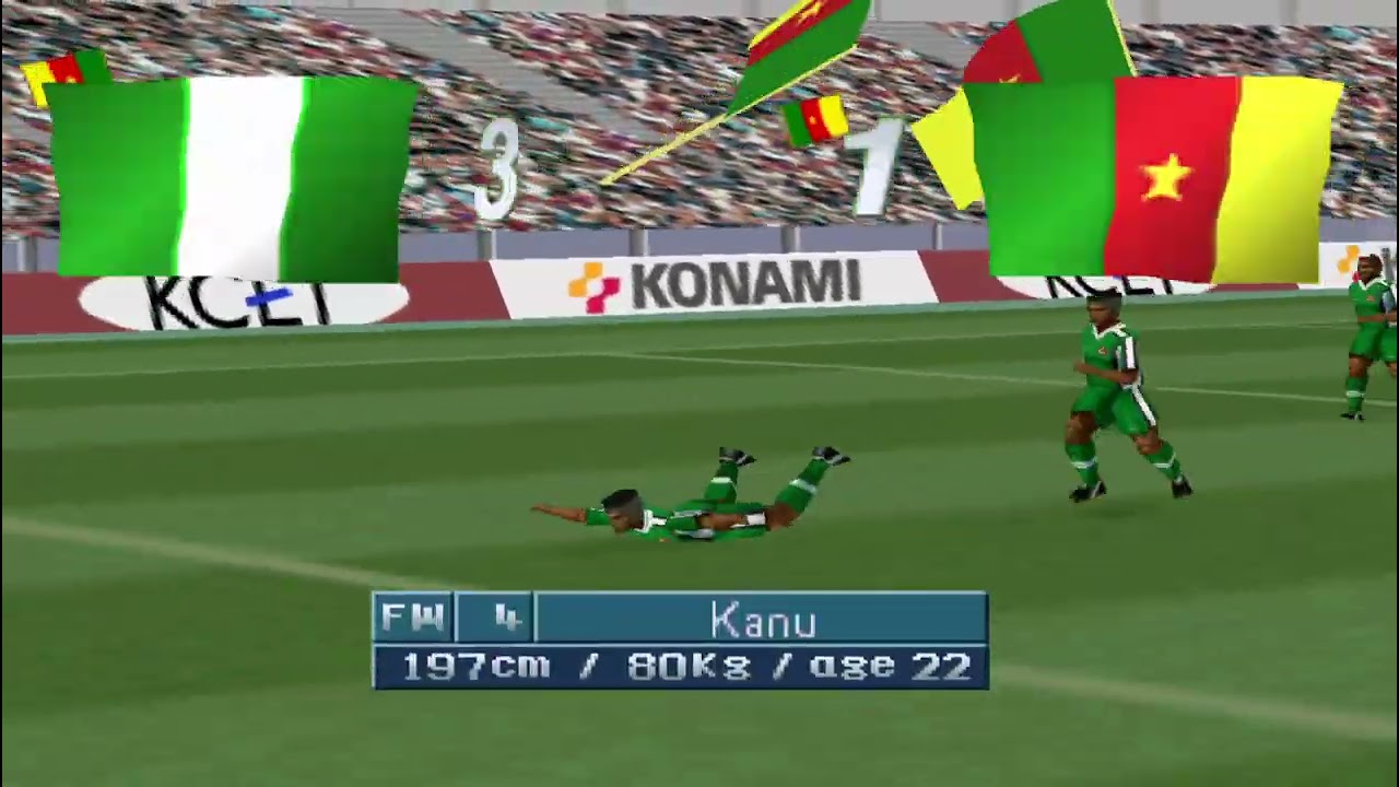 Winning Eleven 3 - African Cup | Champion Nigeria