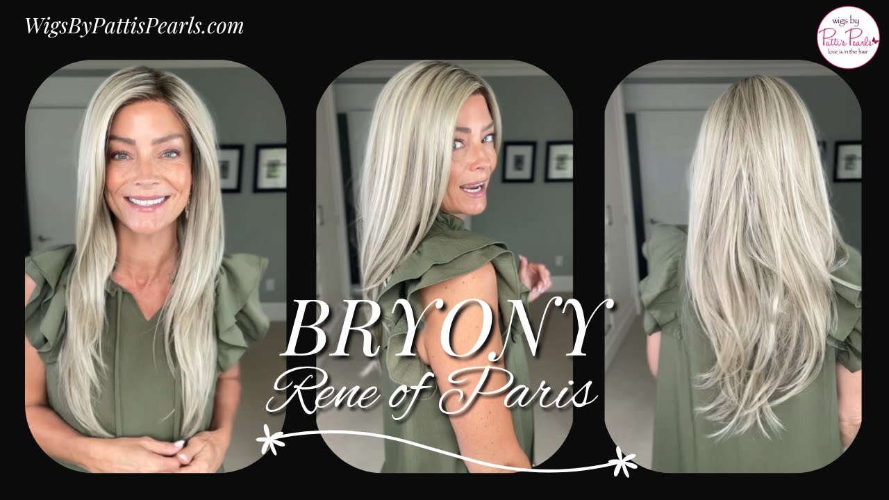 BRYONY by Rene of Paris in Buttercream Blonde-R | WigsByPattisPearls.com Review