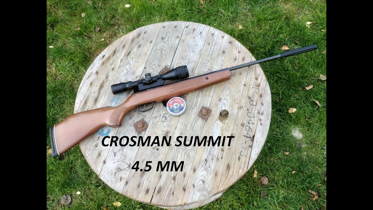 Crosman Summit 4.5 mm recenzja & test strzelania