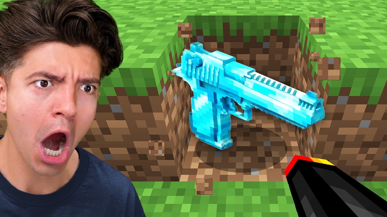 Minecraft, But Every Drop Is a Gun&hellip;