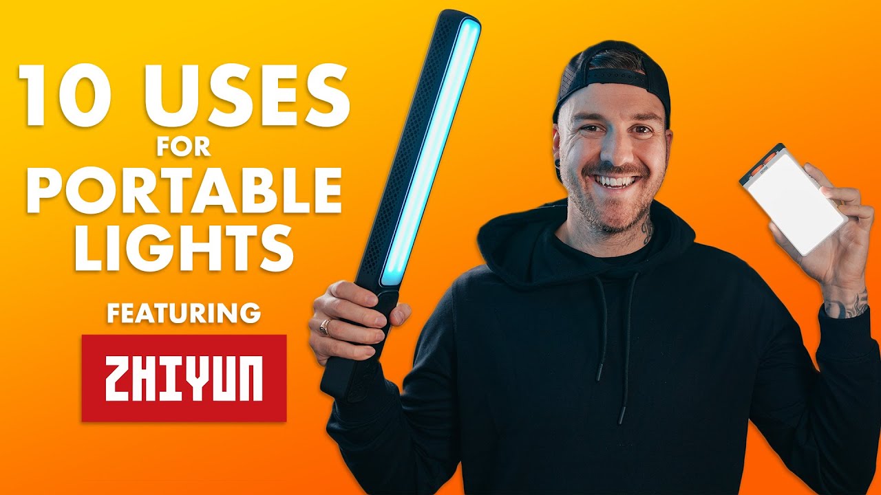 Here’s How You Can Use These 2 New POWERFUL Portable Lights from Zhiyun - FIVERAY M40 & F100