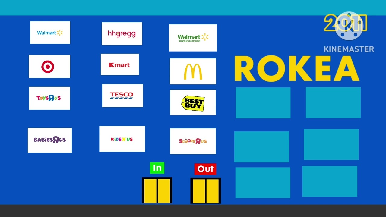Abandoned ROKEA/IKEA Circuit City THE CITY/CIRCUIT CITY Ultimate Electronics And Scoops R Us