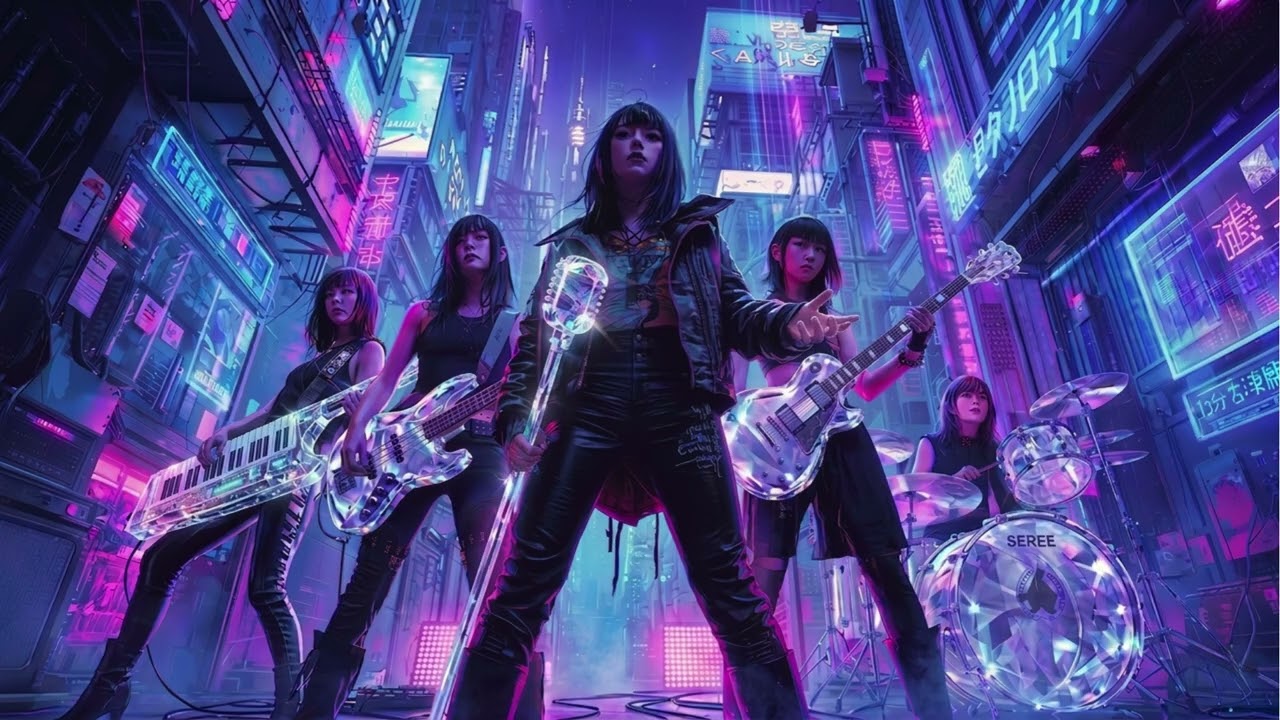 HANKY PANKY - CRACK THE MARIAN / Japanese Girl Band Style (AI Cover)