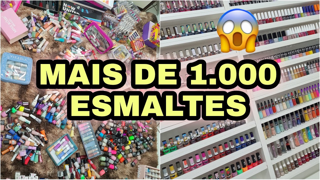MINHA COLEÇÃO DE ESMALTES