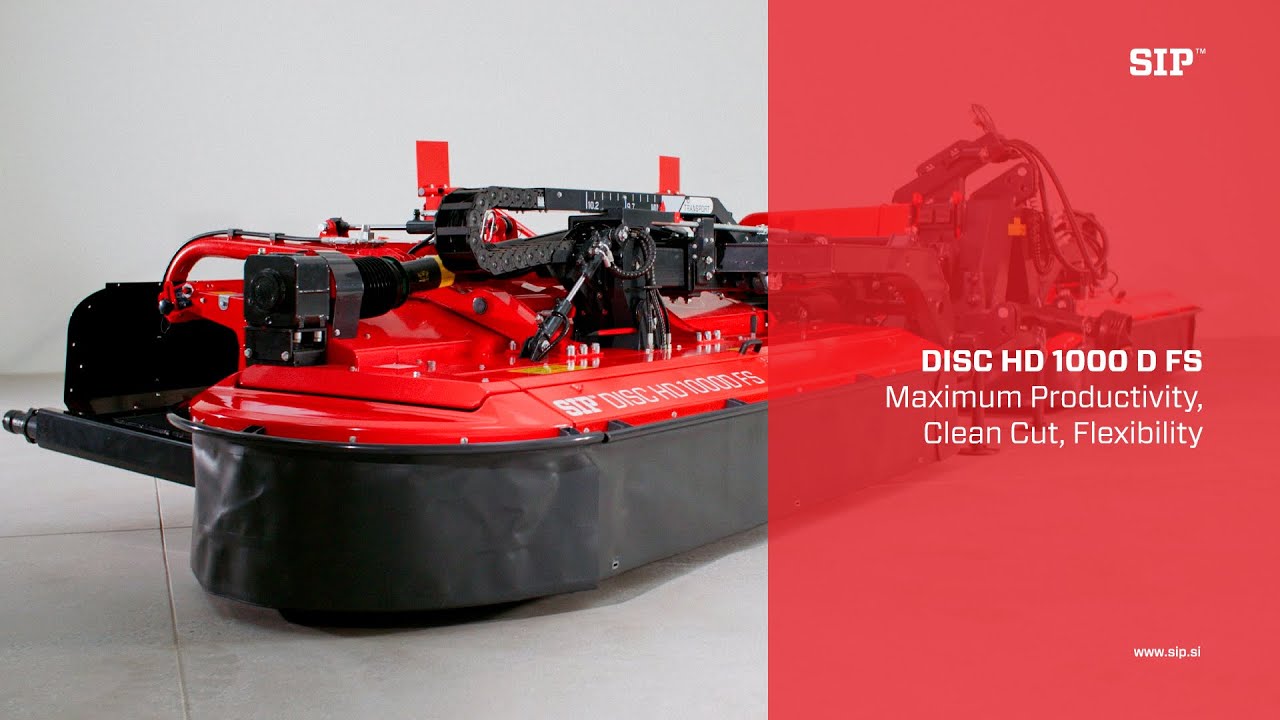 SIP | Mowing Combination DISC HD 1000 D FS Walkaround