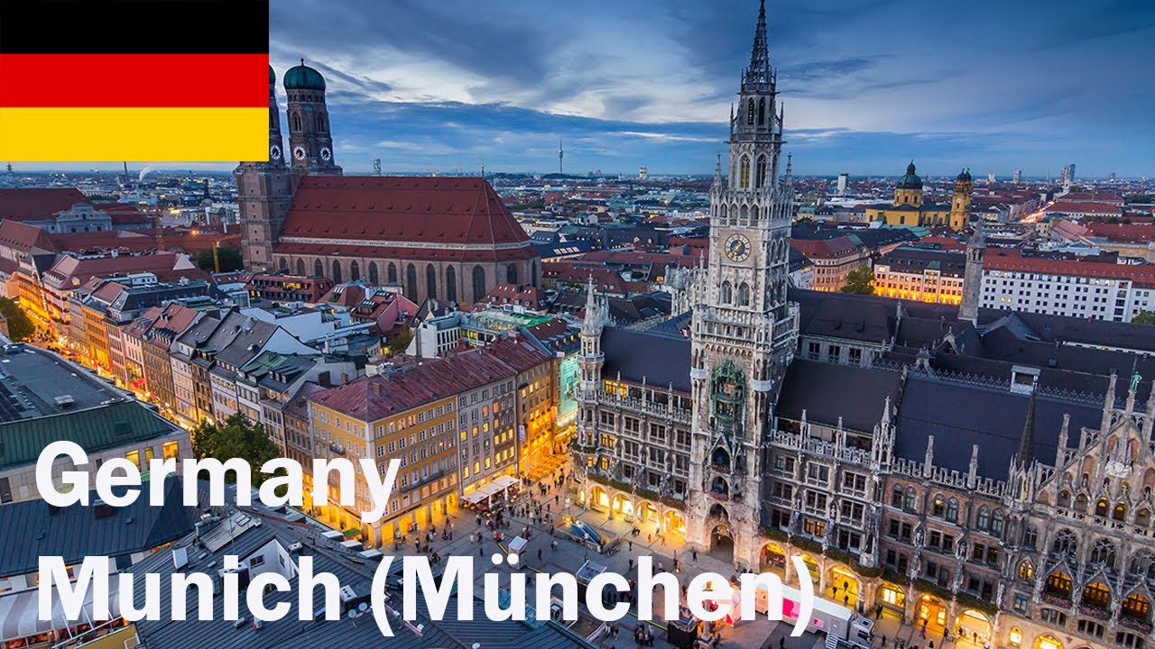 Driving Through Munich (München) Germany HD