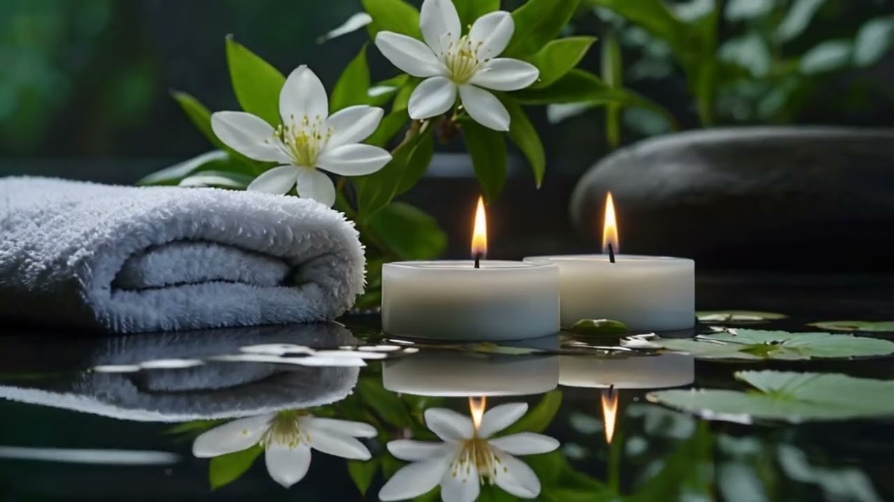 Relaxing Spa Music 🌼 Instant Stress Relief, Insomnia Cure, Calm Piano Magic for Deep Sleep