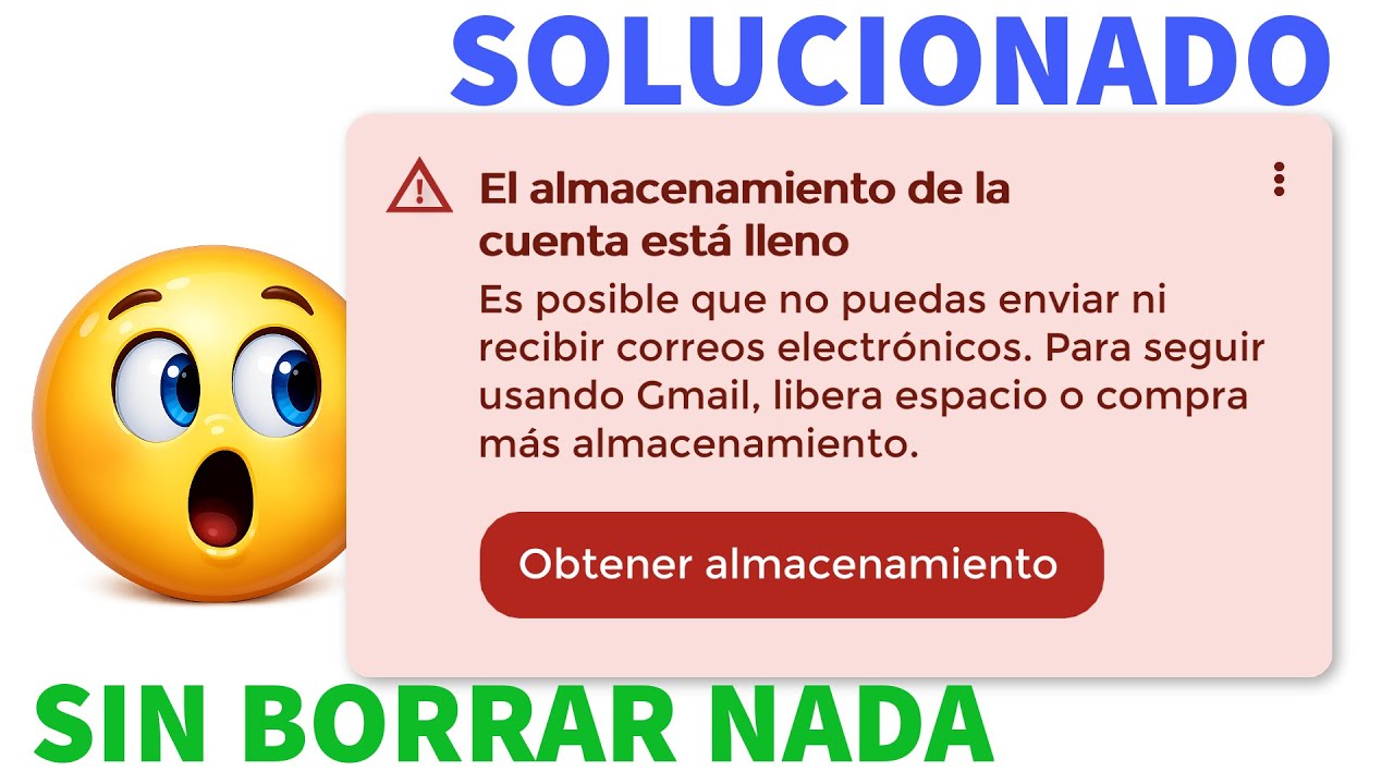 Como Liberar Espacio en Correo de Gmail sin Borrar Nada  │ El almacenamiento de la cuenta esta lleno
