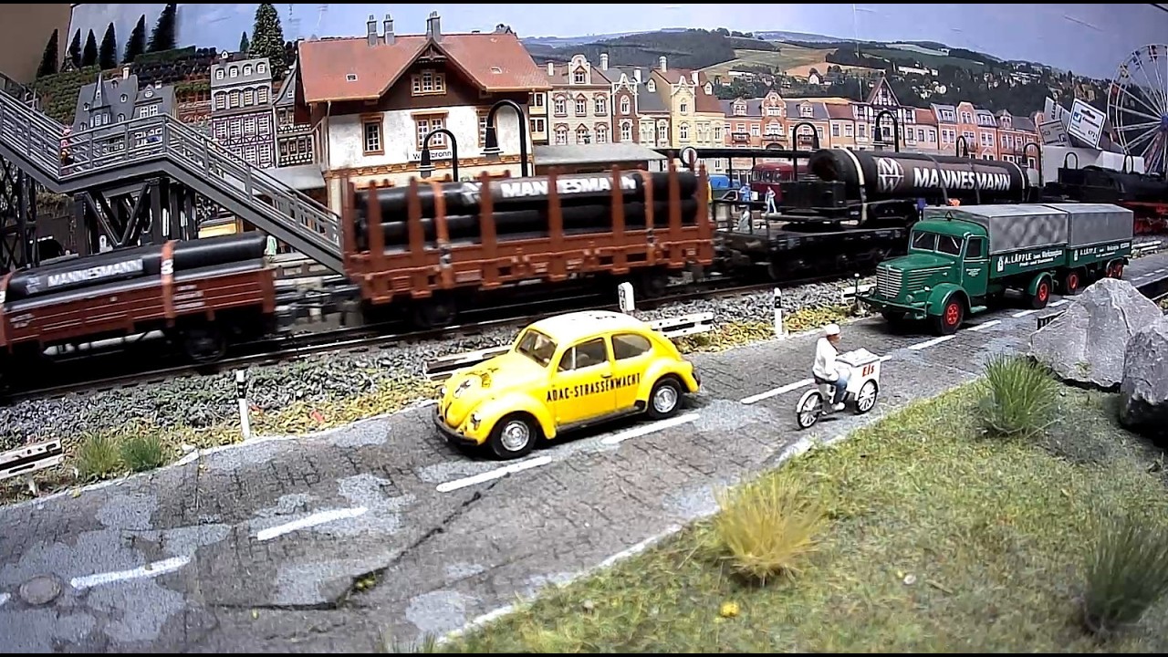 MANNESMANN  Röhrentransport mit BR41 Güterzuglok
