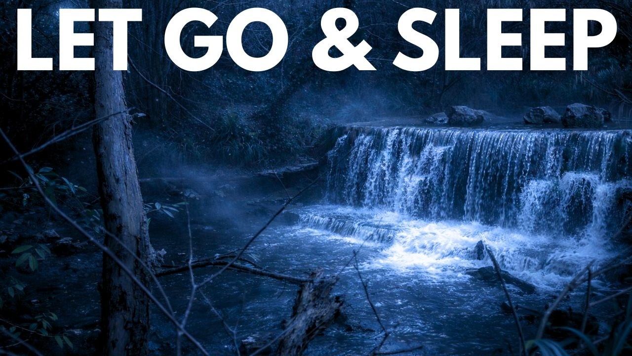 Quiet your mind, release tension, sleep meditation to stop overthinking