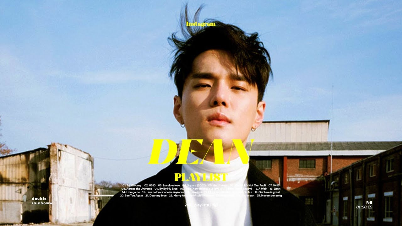 [playlist] midnight with DEAN ⋆｡˚ | DEAN 감성 R&B