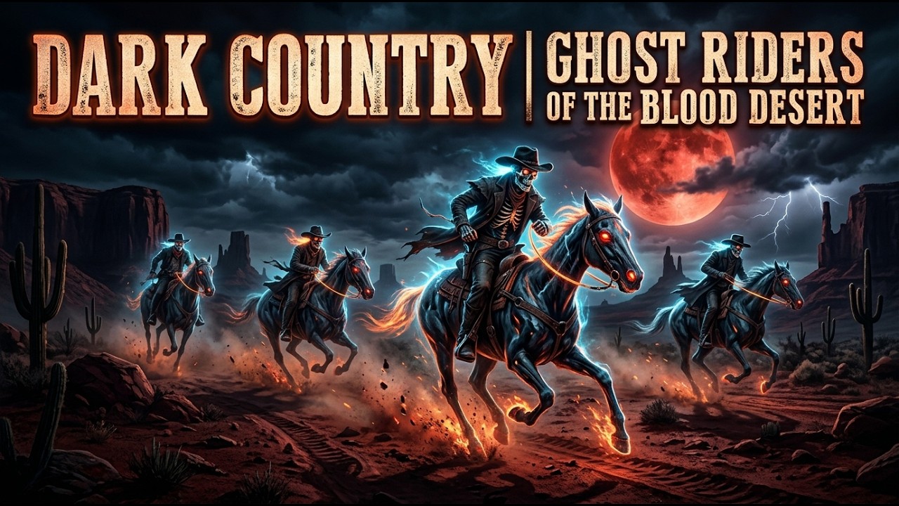 Dark Country 🤠🔥 Ghost Riders of the Blood Desert #darkcountry