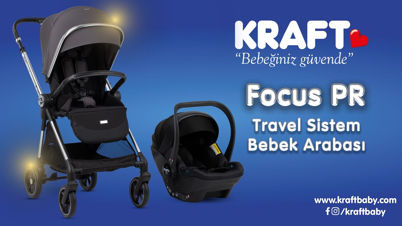 Kraft Focus PR Travel Sistem Bebek Arabası