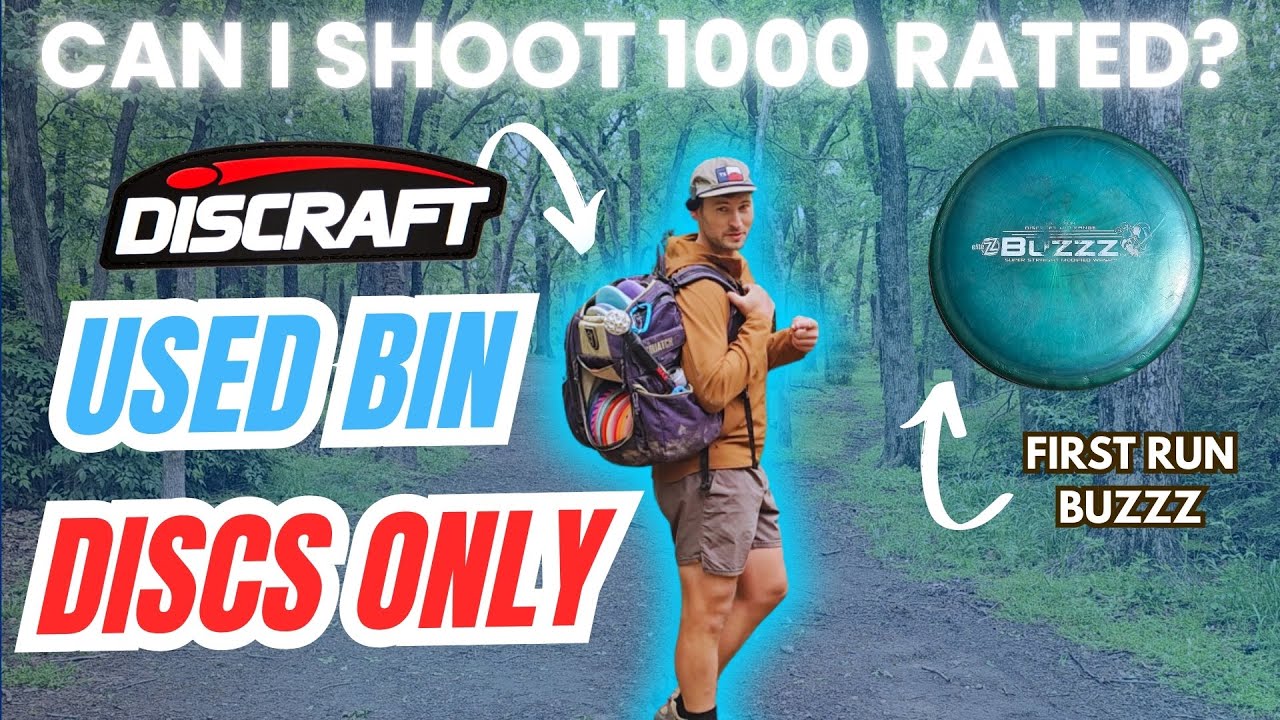 Can I shoot ~1000 rated round with only Discraft Used Bin Finds?