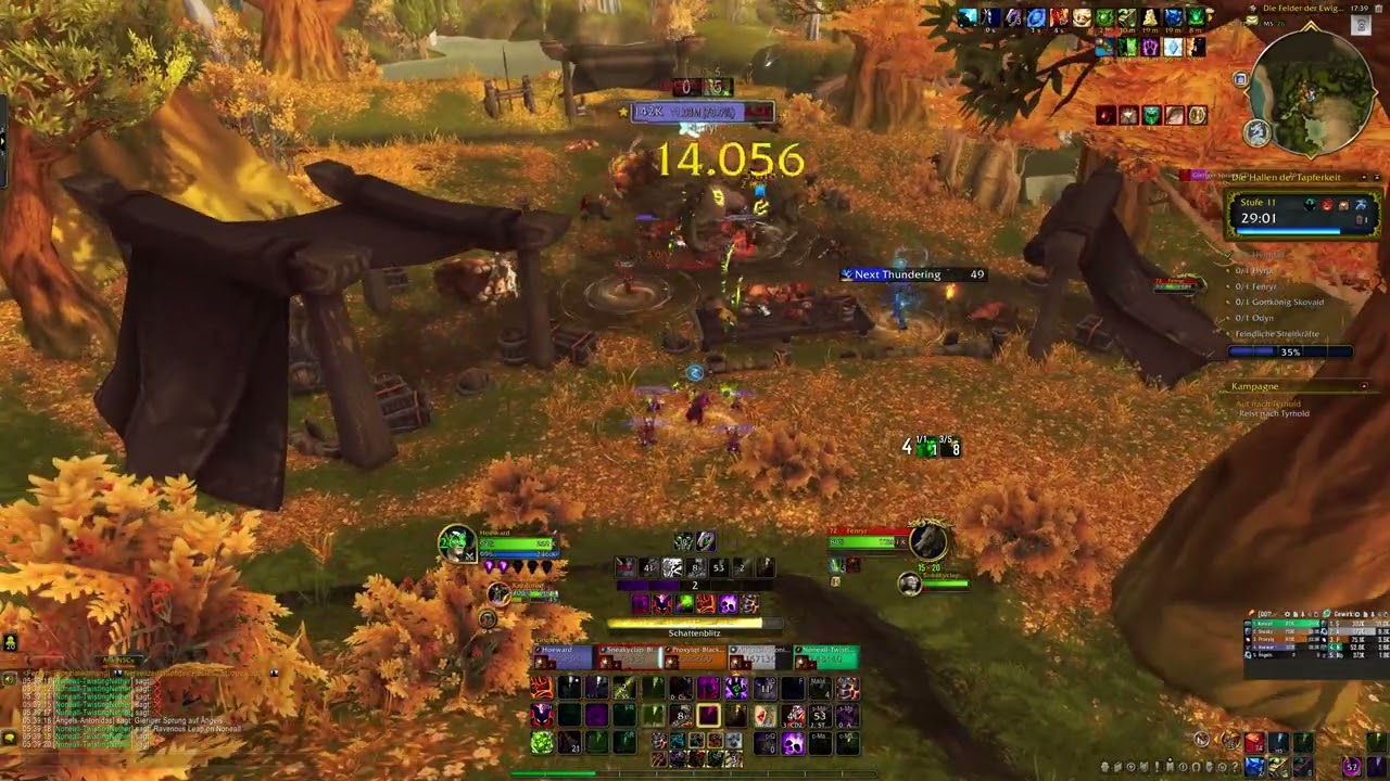 Mythic Plus 11: HoV [Warlock Demo]