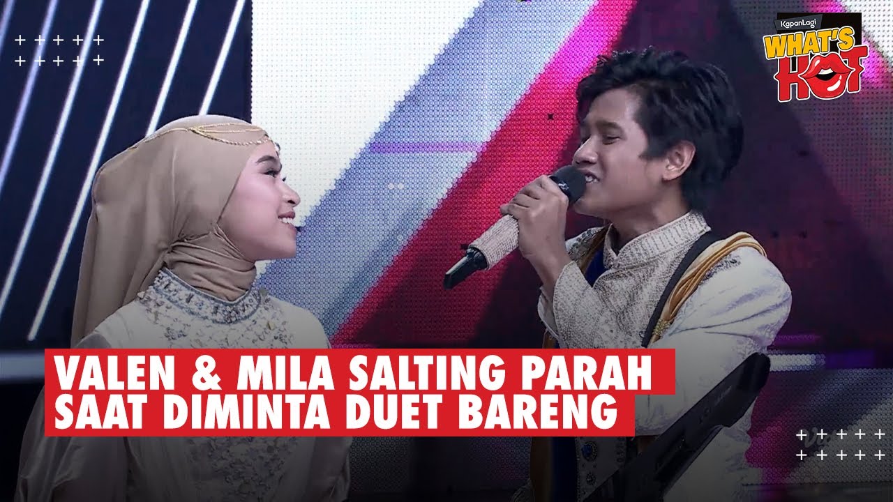 Kata Lesti, Valen Punya Aura Buaya Darat - Bikin Mila Salting Saat Duet Bawakan 'Gulali' #da7