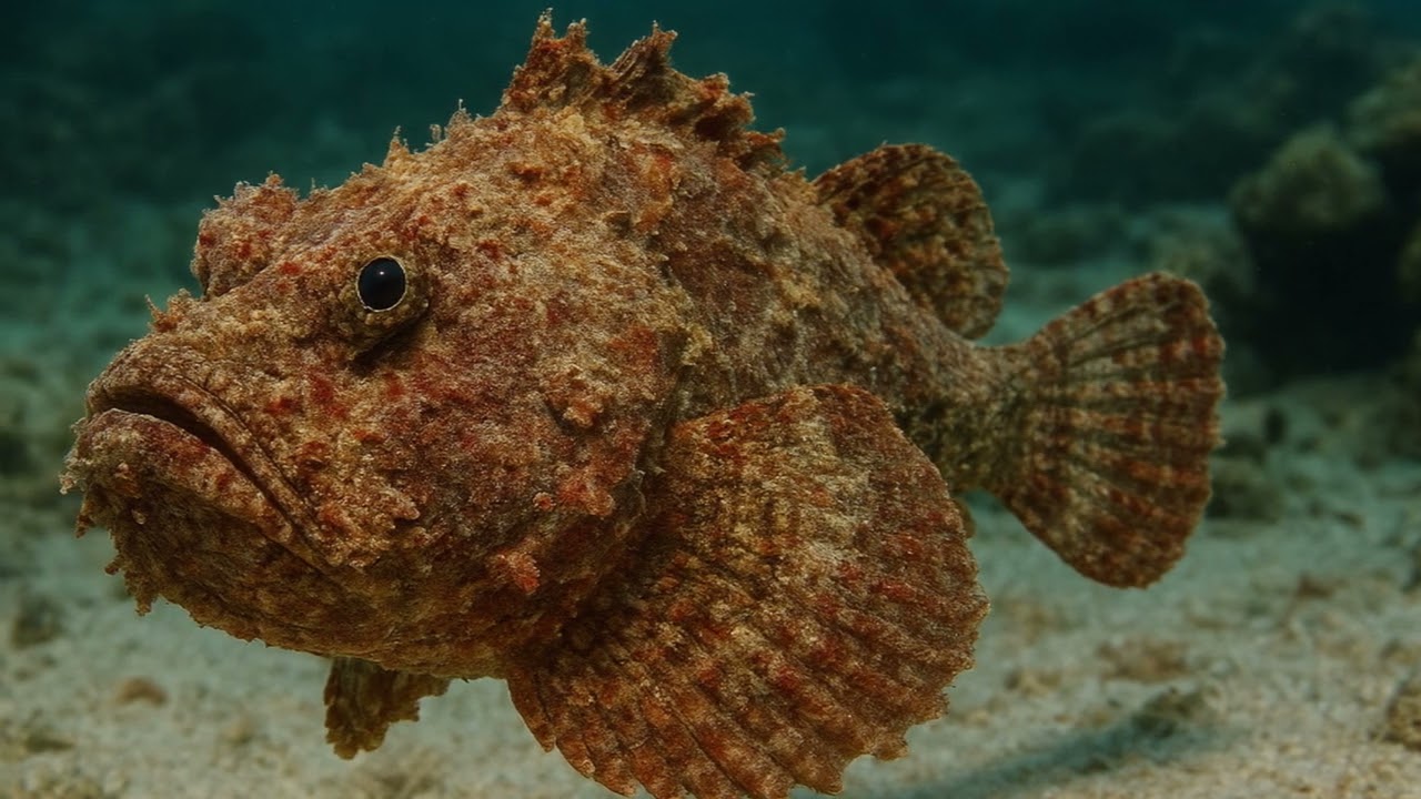 El pez Piedra, uno de los animales m&aacute;s venenosos del mundo