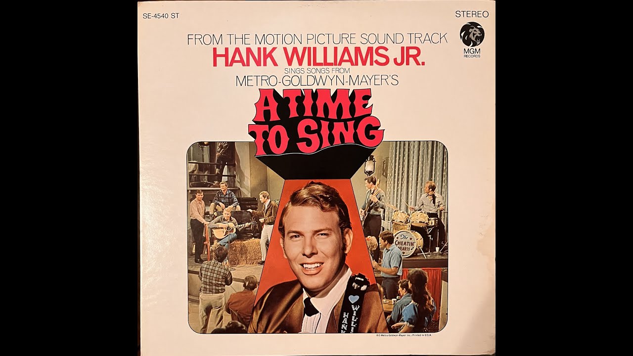 Hank Williams Jr. - A Time To Sing (1968) complete stereo album