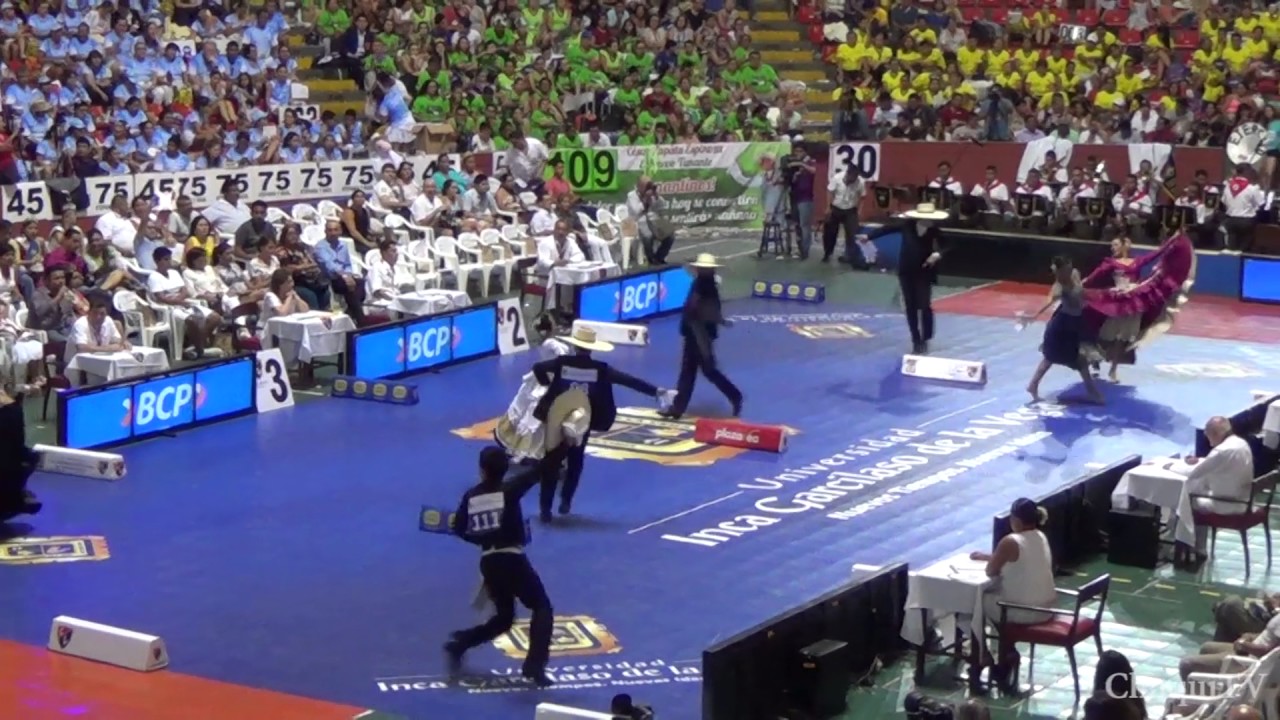 2da Final Juvenil. Concurso Mundial de Marinera 2017. Marinera Caballero del Sombrero