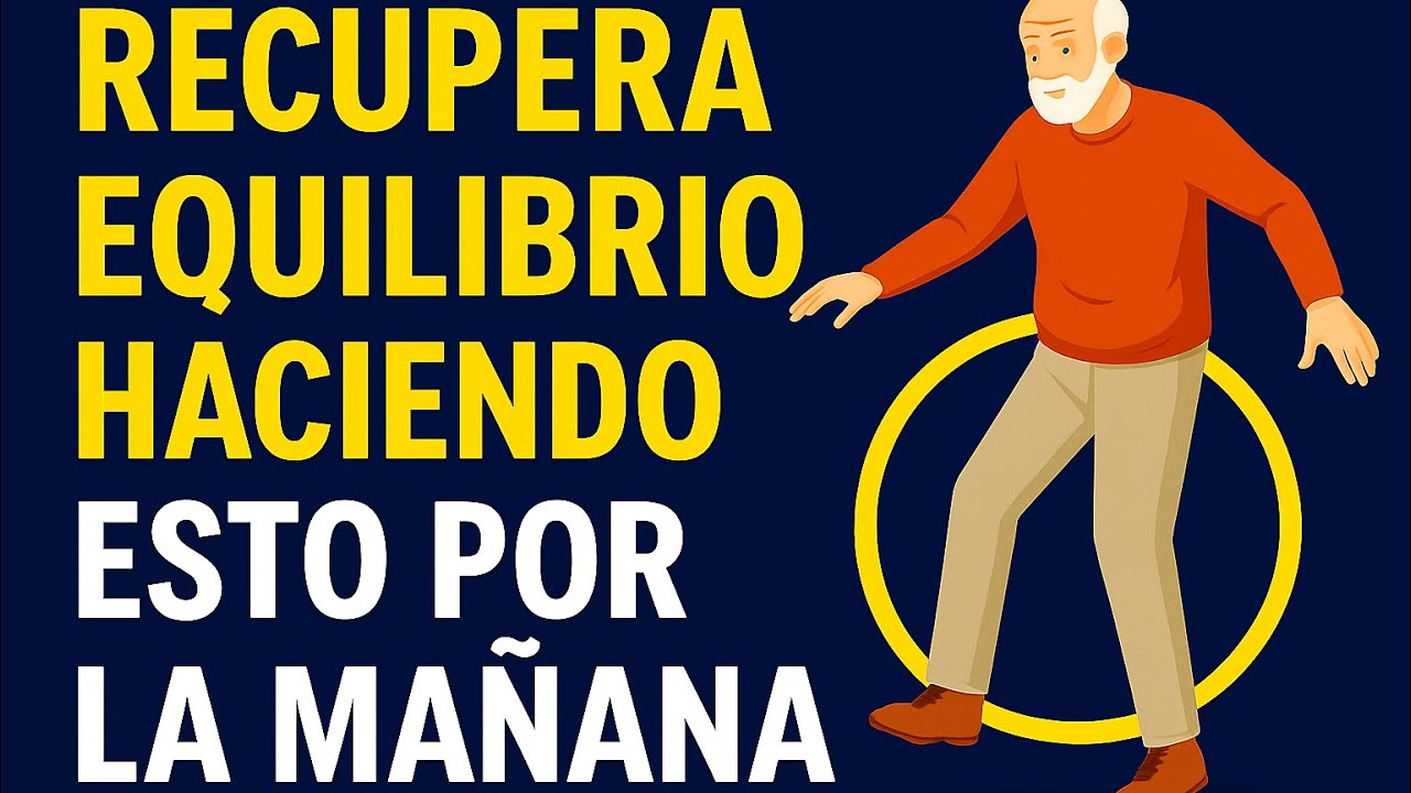 Los 5 Mejores EJERCICIOS Para Recuperar EL EQUILIBRIO y Caminar con SEGURIDAD
