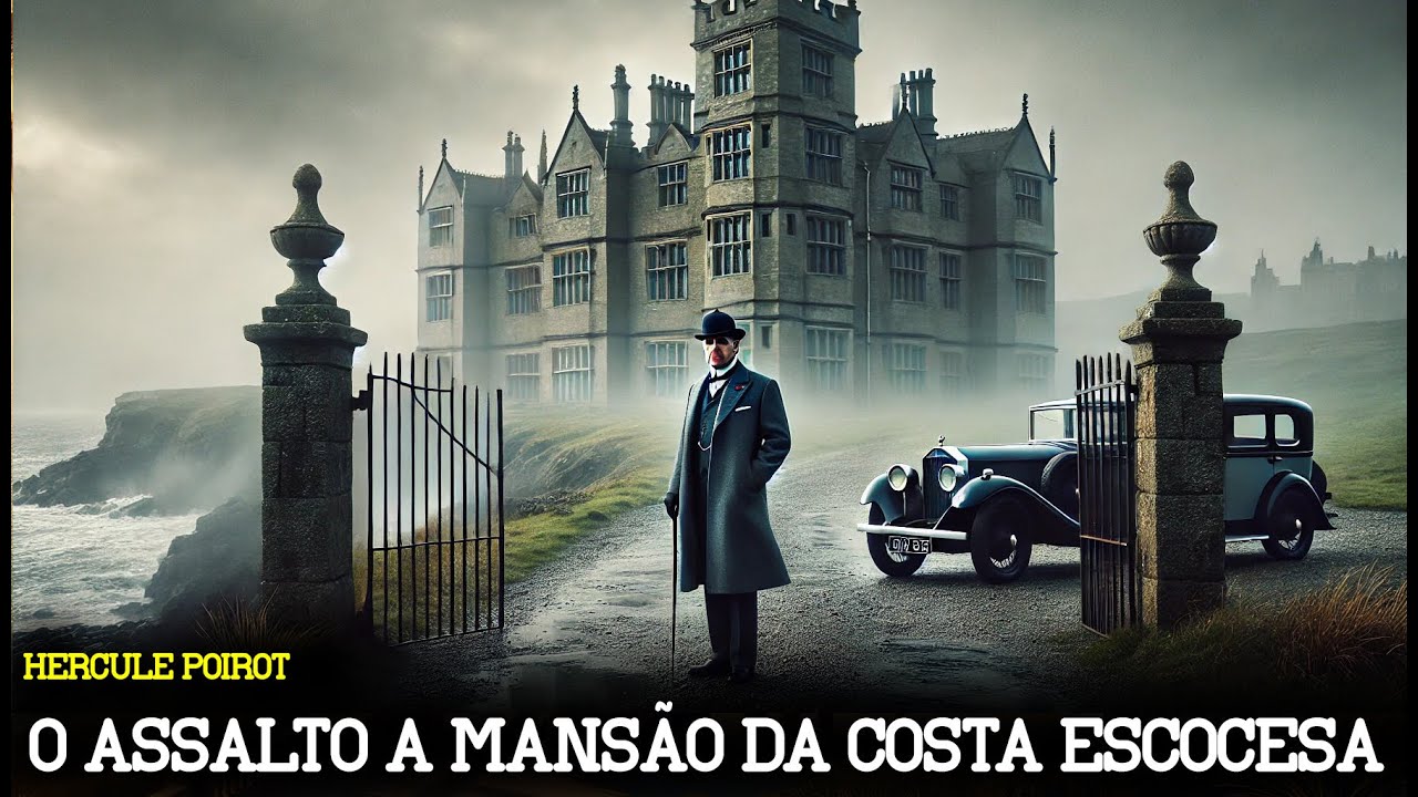 Poirot em O Assalto a Mansão da Costa Escocesa