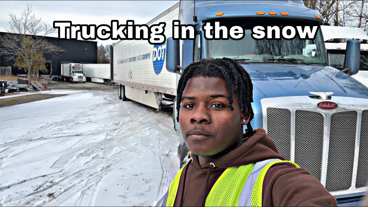 First time Trucking in the snow
