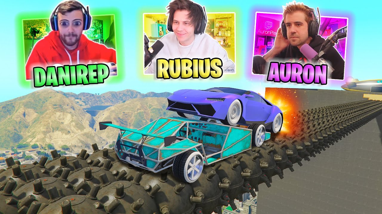EL MEJOR CARA A CARA DEL MUNDO! CON AURONPLAY , RUBIUS Y AMIGOS! JUGADA ESPECTACULAR! - GTA V ONLINE