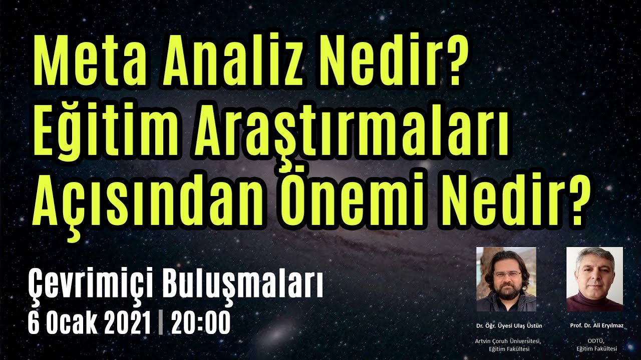 Meta-Analiz Nedir?