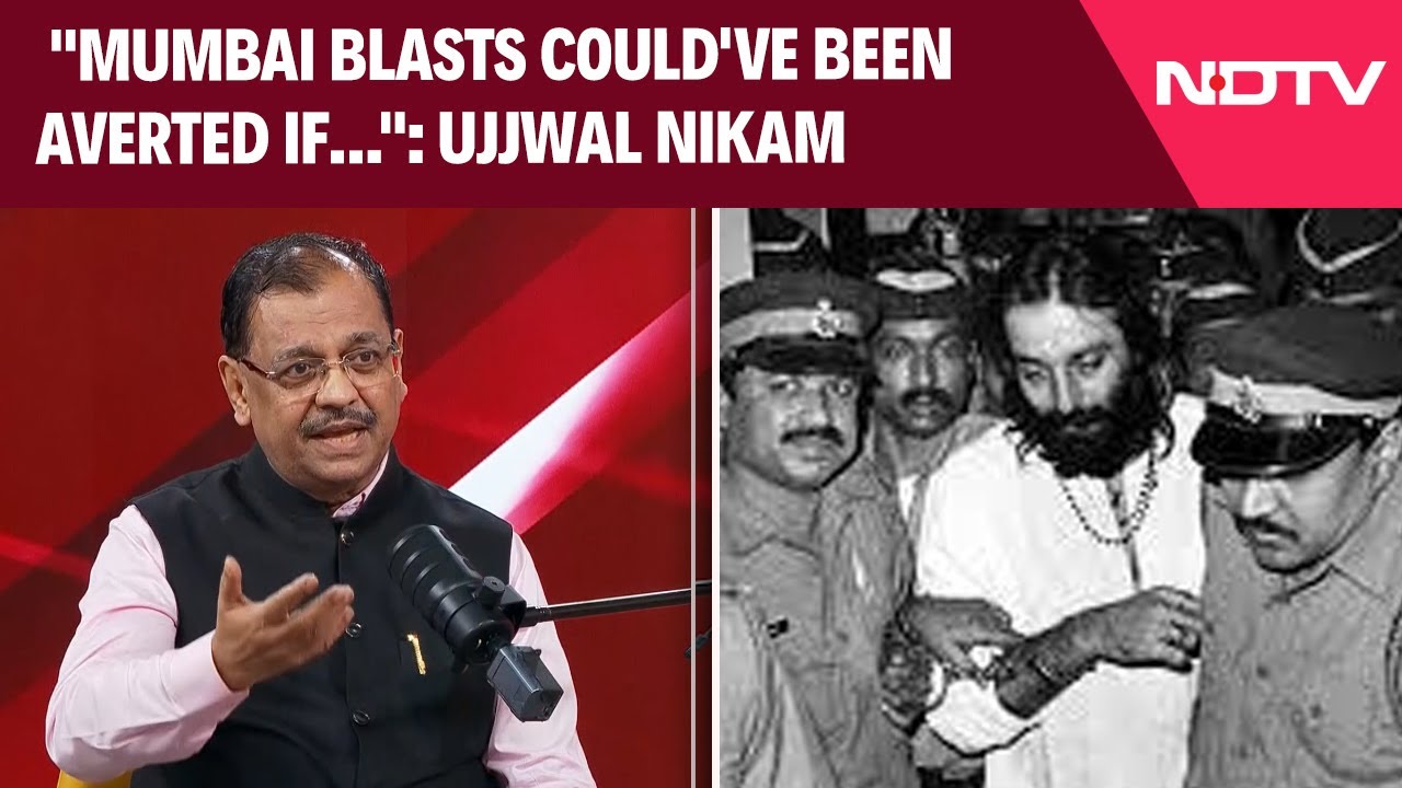 Mumbai Bomb Blast 1993 | Ujjwal Nikam On Sanjay Dutt: "Mumbai Blasts Could've Been Averted If..."