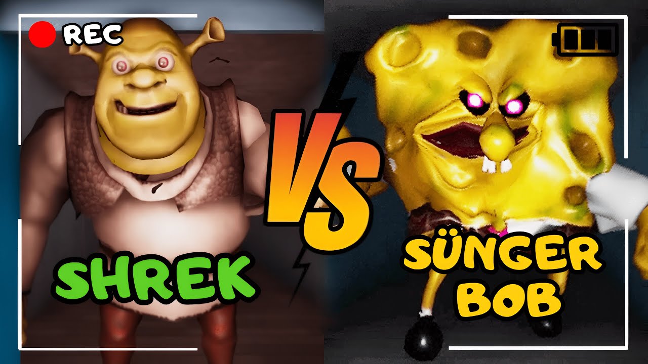 SHREK VS SÜNGER BOB (GERÇEKTEN)