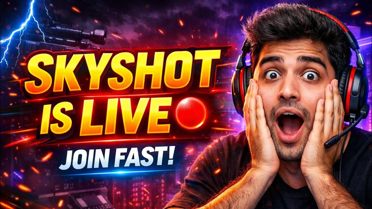 SKY SHOT is live #freefire #grenade #livestream  #gamingshorts # #freefireindia #skyshot #shorts