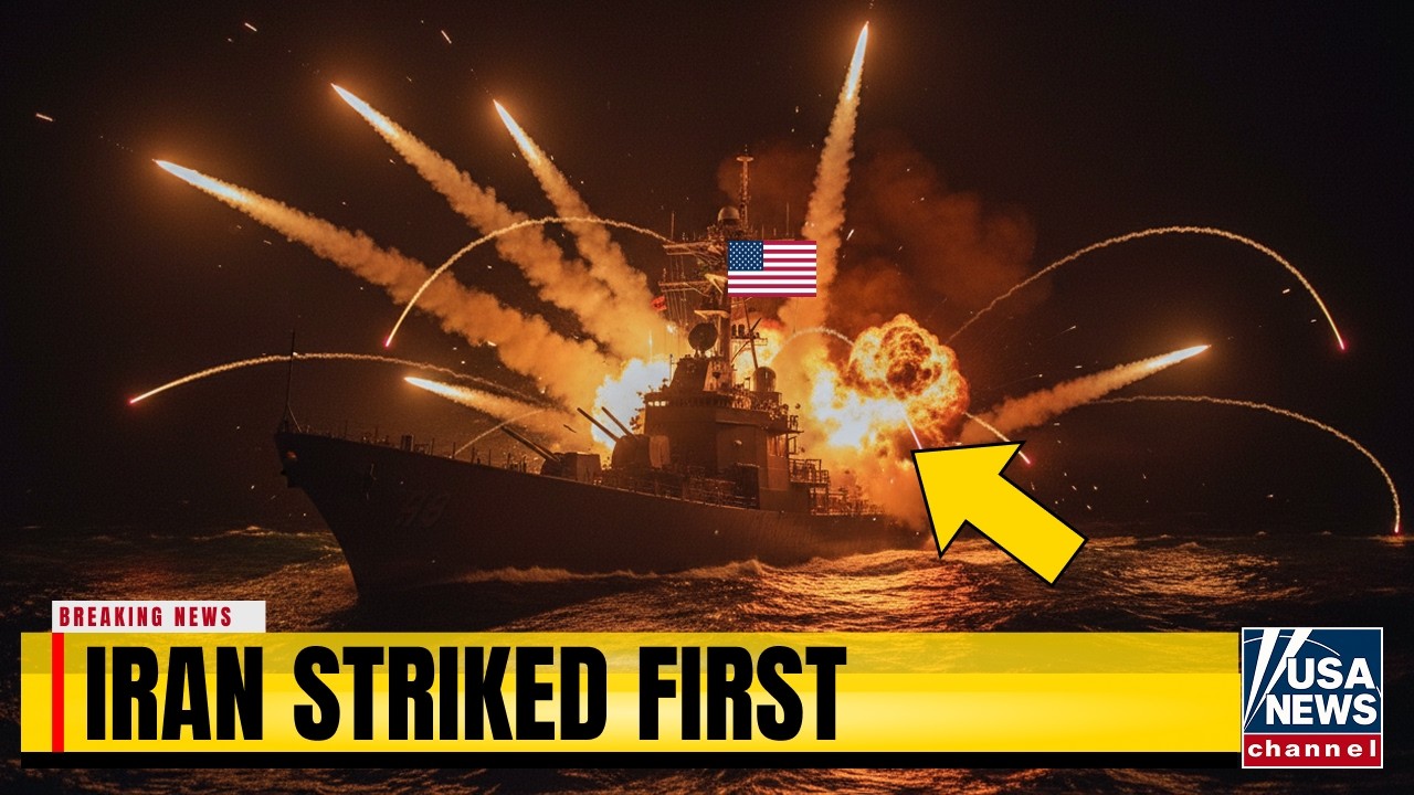 Iran Hit USS Porter at 2:34 AM — By 8:47 AM, 67 American Missiles Had Answered