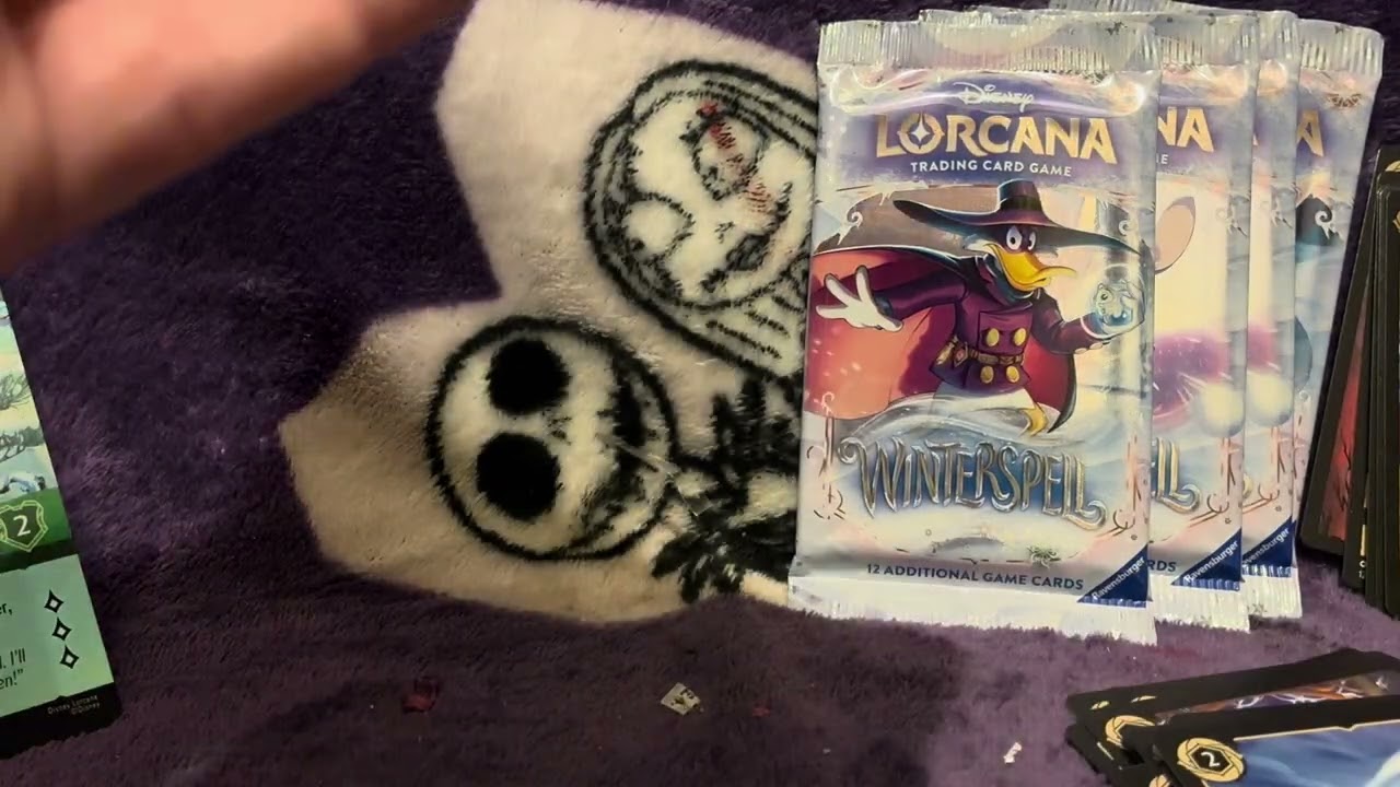 Lorcana winter spell ￼with epic pulls 