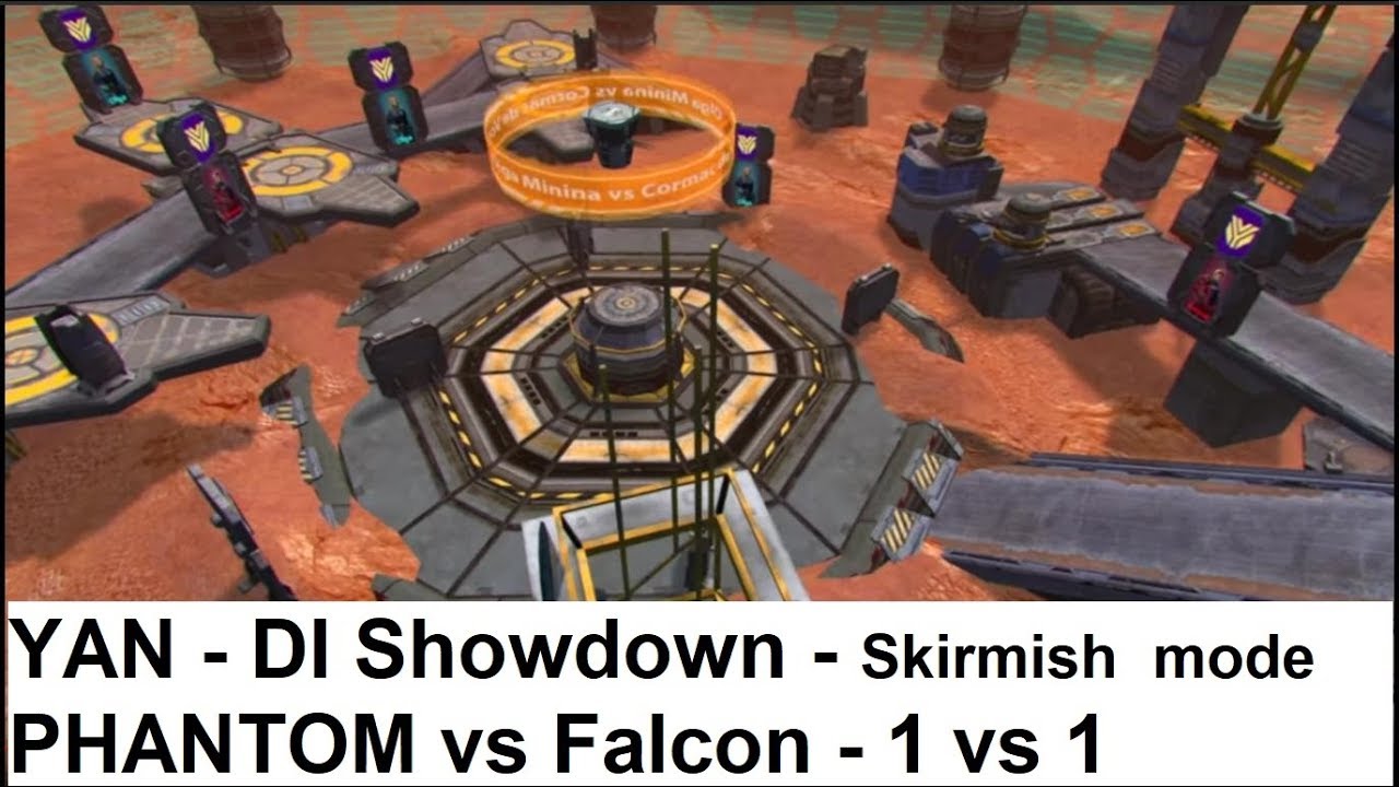 YAN DI Showdown  War Robots EVENT 1vs1 Phantom vs Falcon حرب الروبوتات فانتوم ضد فالكون واحد ضد واحد