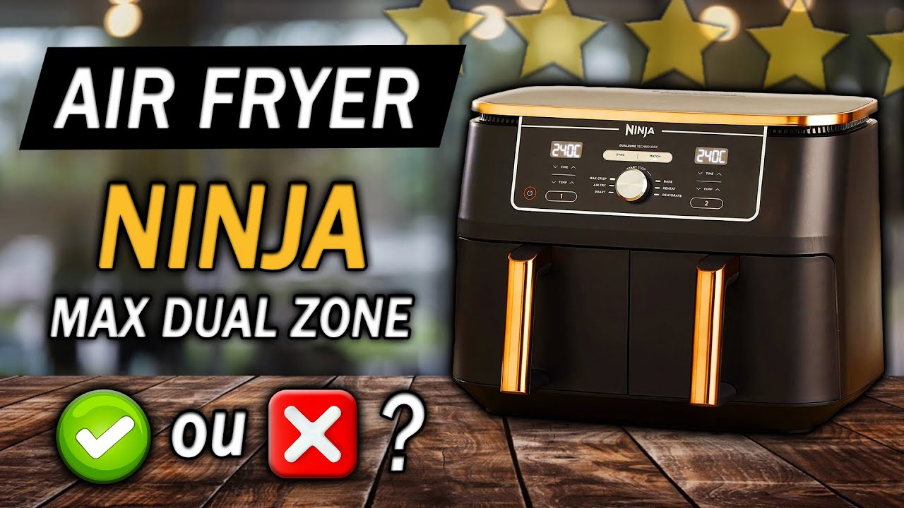 Ninja Foodi MAX Dual Zone Air Fryer 9,5L (AF400EUCP)