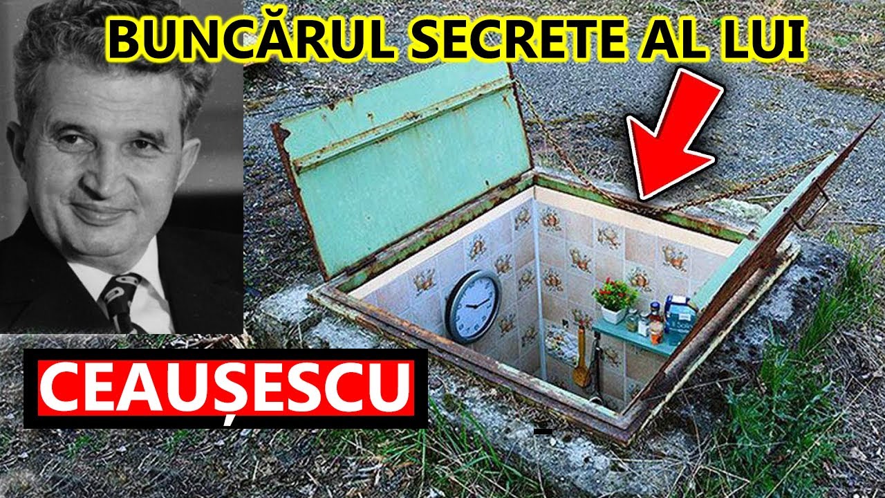 CE Am GASIT IN BUNCARUL SECRET al lui  NICOLAE CEASUSESCU !  ESTE INCREDIBIL ! Stiri Azi !
