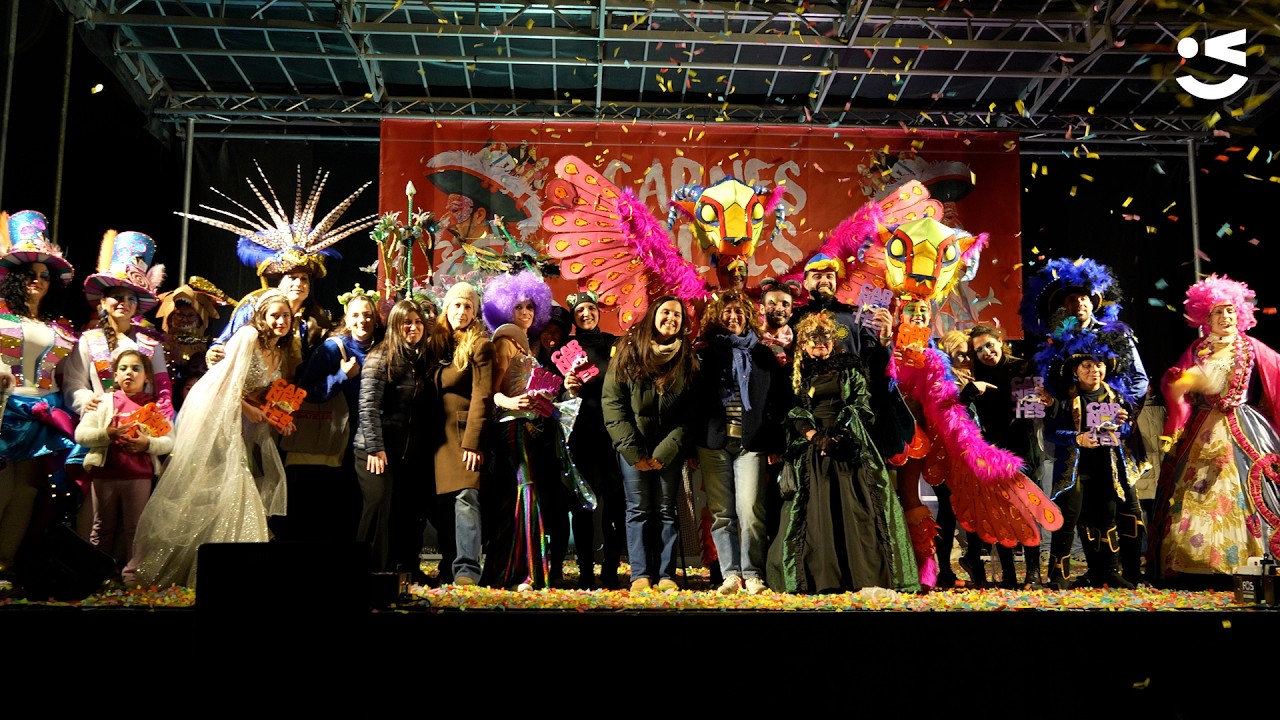 La Rua de Carnestoltes 2026 omple Viladecans de festa