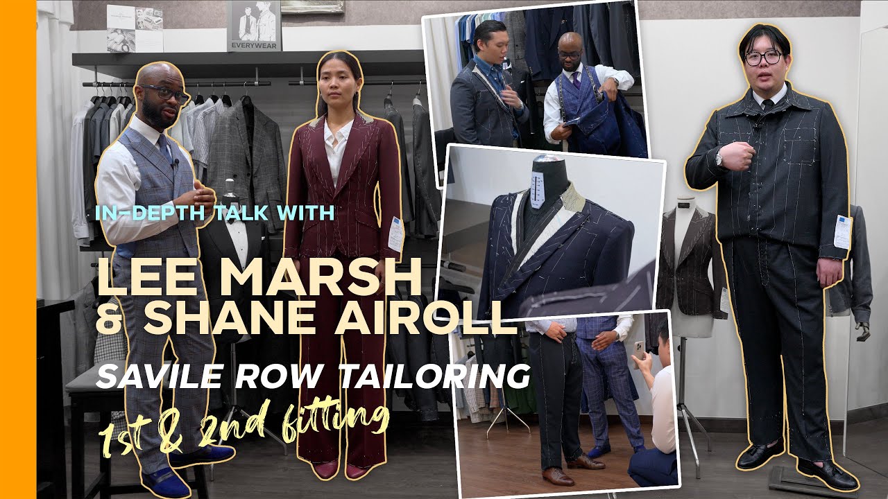 Bomber Suit & Bespoke Trouser with Lee Marsh & David Shane Airoll at Bialo l SIGNORE CLOSET
