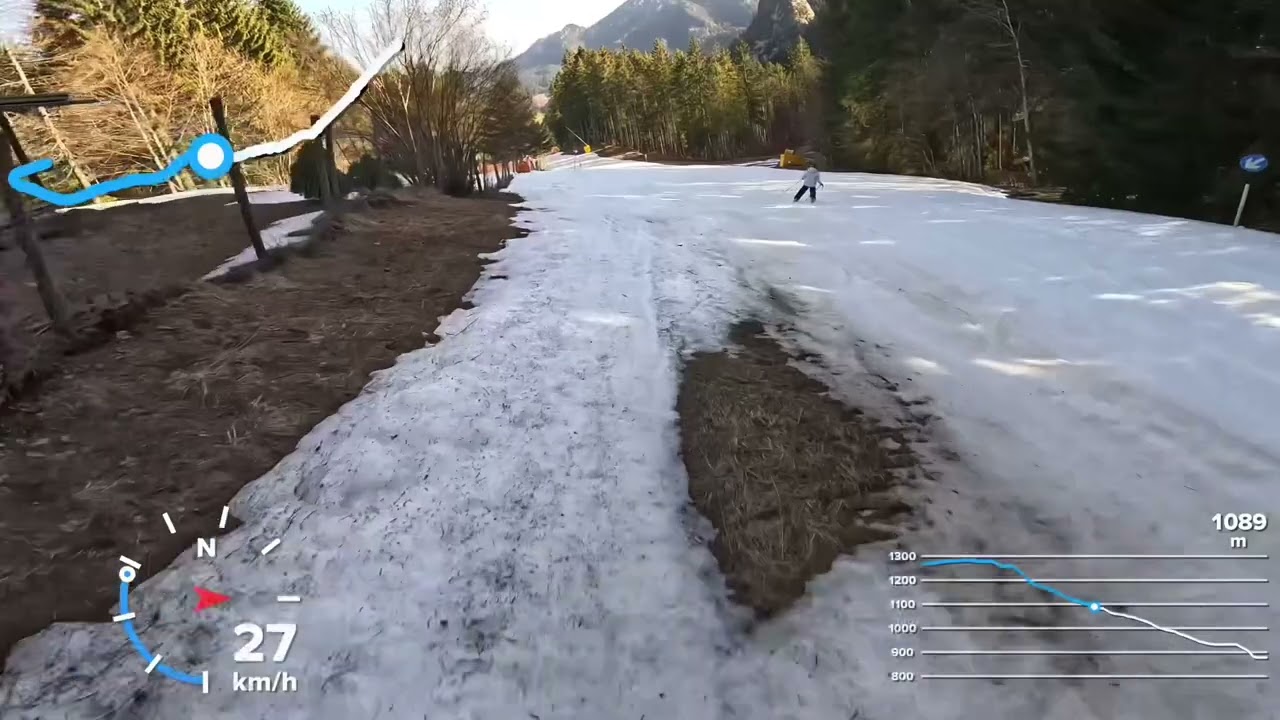 Oberammergau Skifahren 5. Februar 2024