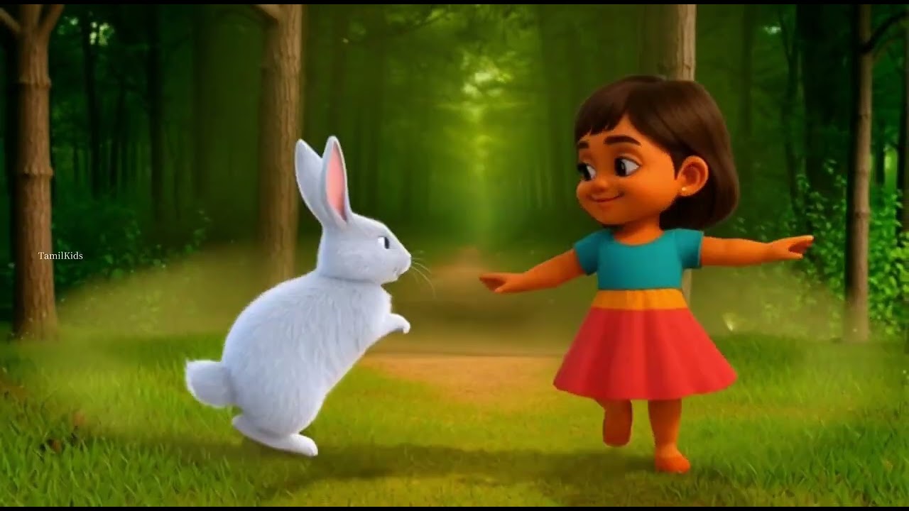 குட்டி முயல் | Little Rabbit |முயல் பாடல்  | Rabbit songs  | for Children |