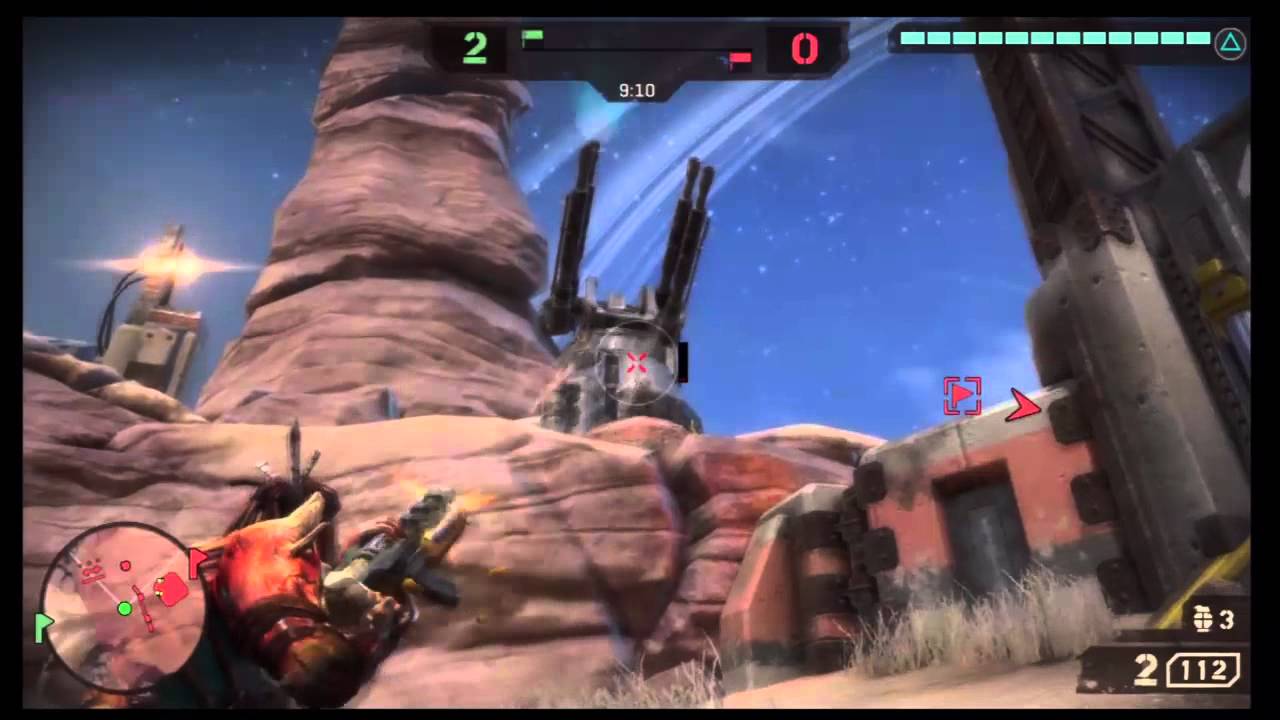 Starhawk Multiplayer Gameplay CTF Part 2
