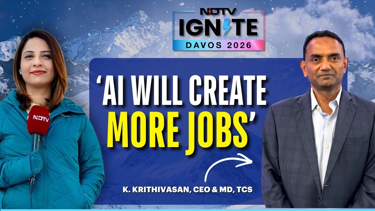 'We Want TCS To Be The Largest AI-Led Company': TCS CEO K Krithivasan On AI Boom In India