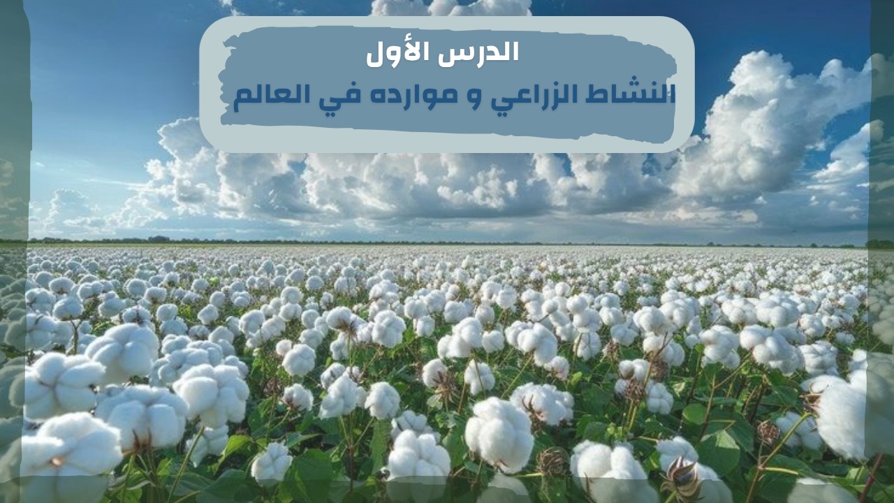 المحاضرة الاولي للصف الثالث الاعدادي ( الدراسات الاجتماعية ) الترم الثاني 2026 الجزء الثاني