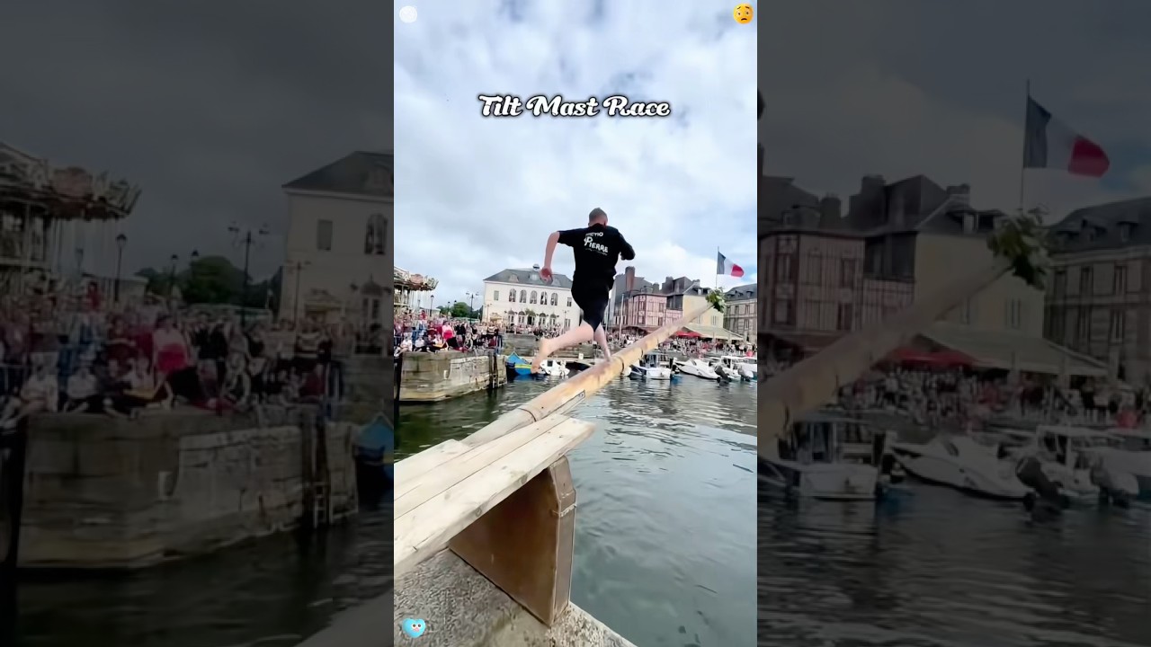 Tilt mast race part 2 #youtubeshorts #funny #race #champion #challenge